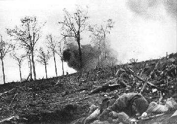 Battle of Hooge. Picture supplied by David Ashman Widecombe WW1: Battle of Hooge. Picture supplied by David Ashman