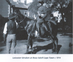 Leicester Struben at Cape Town. Copyright: Rod Kruger The Heritage Portal Widecombe WW1: Leicester Struben at Cape Town. Copyright: Rod Kruger The Heritage Portal